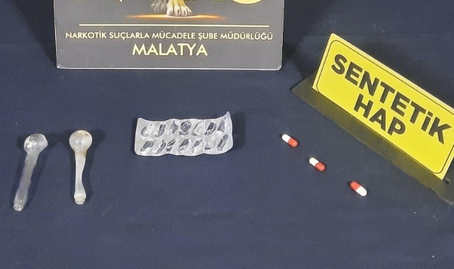 Malatya'da uyuşturucu operasyonu: 3 gözaltı