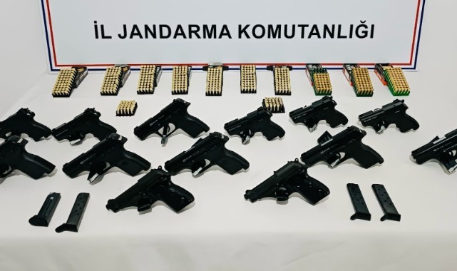 Ruhsatsız silah operasyonunda 1 şüpheli yakalandı