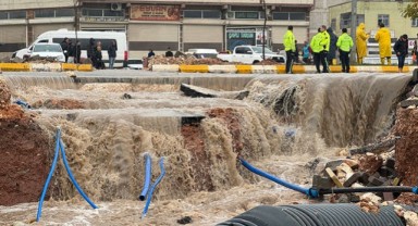 Şanlıurfa'da sağanak etkili oluyor