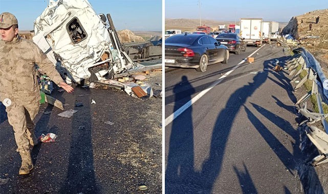 Şanlıurfa-Hilvan yolunda feci kaza!