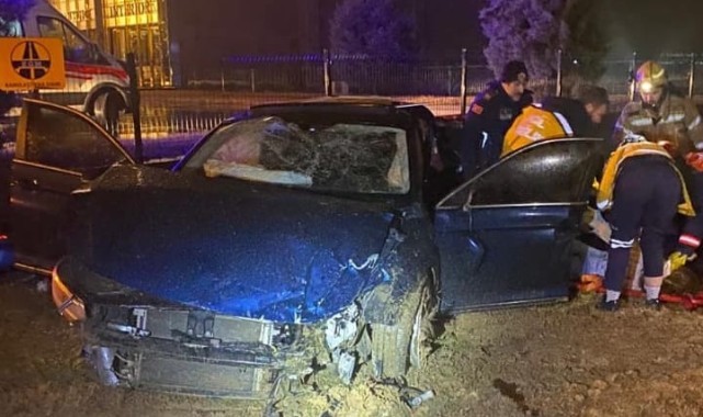 Sevgililer Günü kutlaması dönüşü feci kaza: 2 ölü, 2 yaralı