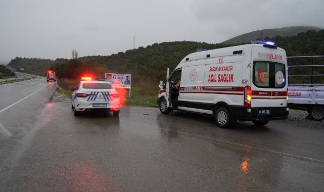 Takla atan otomobil şarampole uçtu: 1 ölü