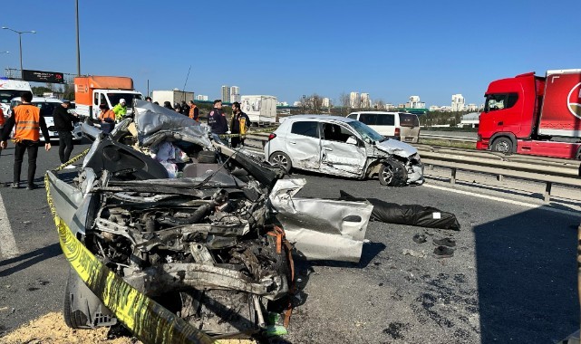 TEM Otoyolu’nda zincirleme trafik kazası: 1 ölü
