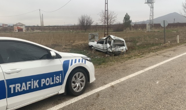 Tır otomobile arkadan çarptı: 1 yaralı
