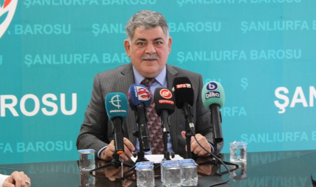 Urfa Barosundan "6 Şubat" açıklaması!