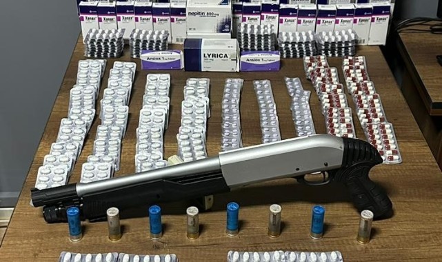 Yalova’da çok sayıda uyuşturucu hap ele geçirdi