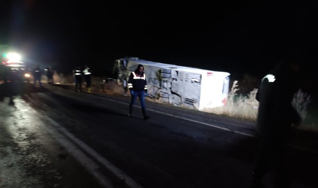 Yozgat’ta otobüs kazası: 4’ü ağır 19 yaralı