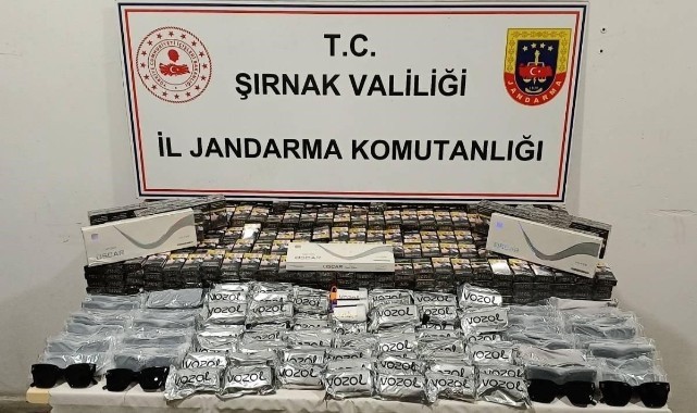 880 bin TL değerinde kaçak malzeme ele geçirildi