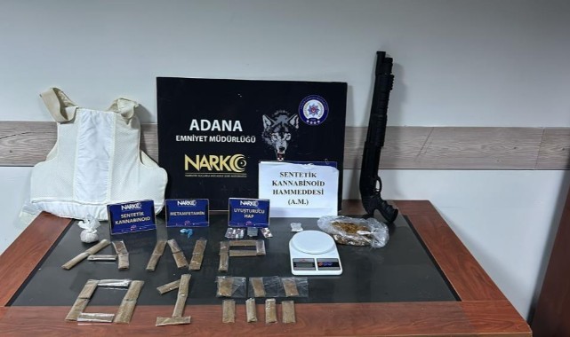 Adana’da otomobilden çok sayıda mühimmat çıktı