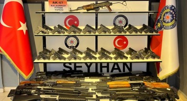  Adana’da ruhsatsız silah operasyonunda 9 tutuklama