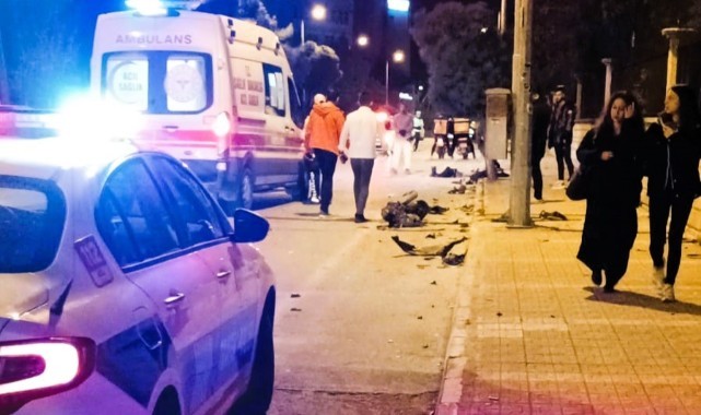 Alkollü kadın sürücü çarptığı motokuryeyi ölüme terk etti