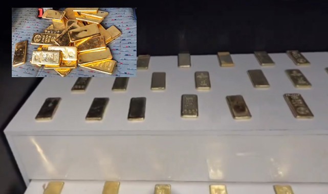 Altın Kaçakçılarına operasyon! Araçtan kilo kilo altın çıktı