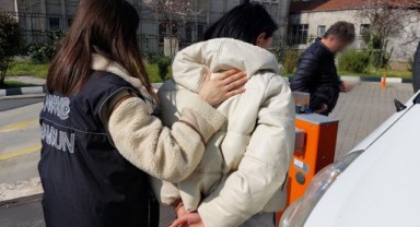 Apart otelde uyuşturucuyla yakalanan genç kadın tutuklandı
