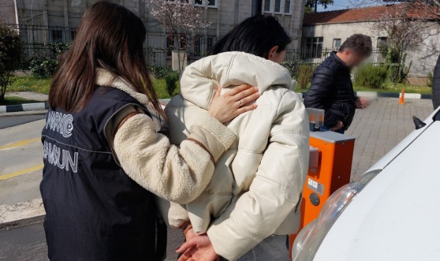 Apart otelde uyuşturucuyla yakalanan genç kadın tutuklandı