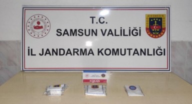 Bafra'da kokain ele geçirildi: 2 gözaltı