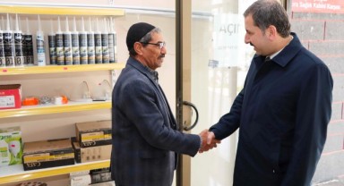Başkan Baydilli Seyrantepe'de esnaf ve vatandaşlara projelerini anlattı