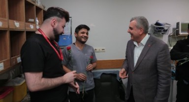 Başkan Beyazgül sağlık çalışanlarını unutmadı