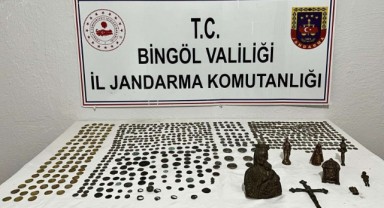 Bingöl’de tarihi eser kaçakçılığı operasyonu