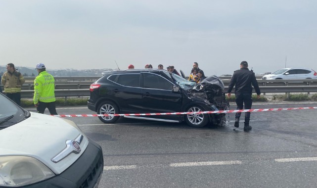 Büyükçekmece E-5’te feci kaza: 1 ölü