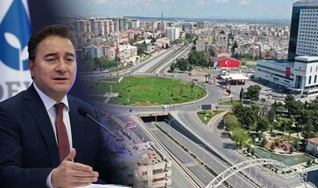 Deva Partisi başkanı Babacan Şanlıurfa’ya geliyor
