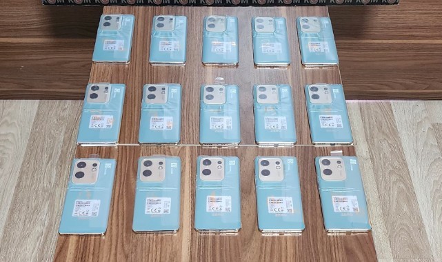 Dörtyol’da gümrük kaçağı 20 telefon ele geçirildi