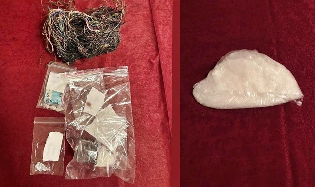 Durdurulan 3 şahsın üzerinden uyuşturucu çıktı