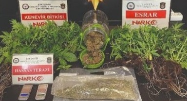 Eskişehir polisinden uyuşturucu operasyonu