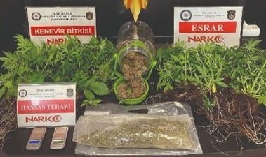 Eskişehir polisinden uyuşturucu operasyonu