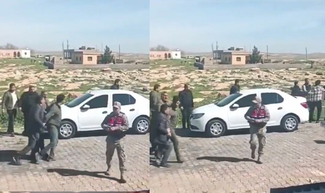 Eyyübiye'de çıkan kavgayı jandarma havaya ateş ederek durdurabildi!