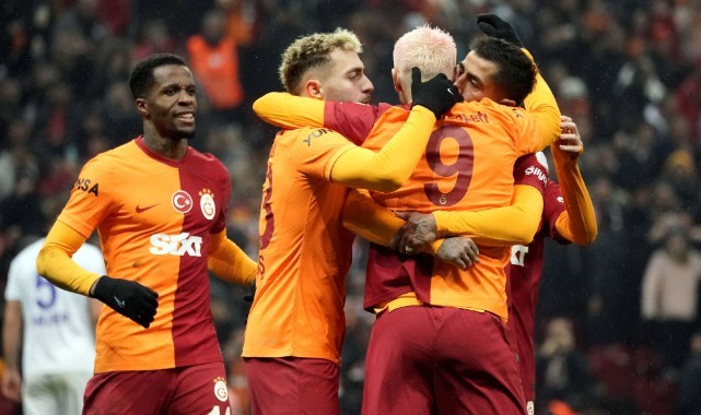 Galatasaray bu sezon ilk kez 6 gol attı