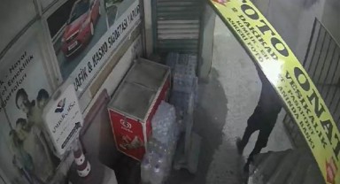 Haliliye'de akşam saatlerinde tabela hırsızlığı!