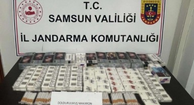 Jandarma 43 bin dal makaron ele geçirdi