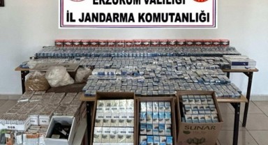 Jandarma’dan kaçak sigara operasyonu
