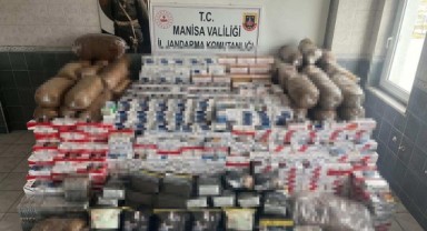 Jandarma ekiplerinden milyonluk tütün operasyonu