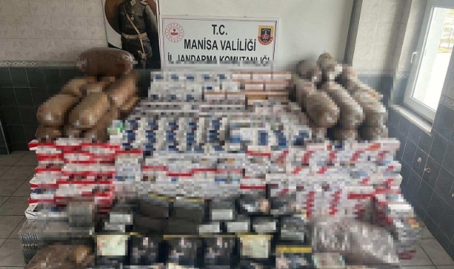 Jandarma ekiplerinden milyonluk tütün operasyonu