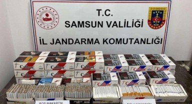 Jandarmadan kaçak tütün satıcılarına baskın