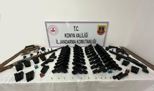 Jandarmadan silah kaçakçılarına operasyon