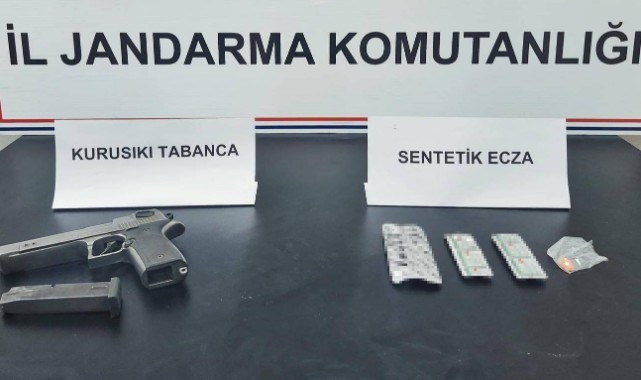Jandarmadan uyuşturucu hap operasyonu