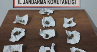 Jandarmadan uyuşturucuya geçit yok: 10 kişi yakalandı