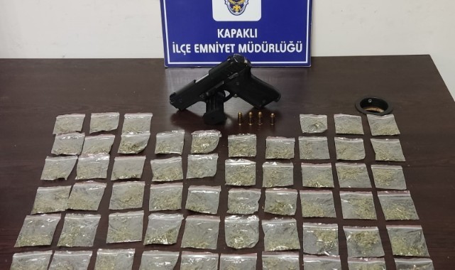 Kapaklı’da uyuşturucu satışı yapan 3 şahıs yakalandı