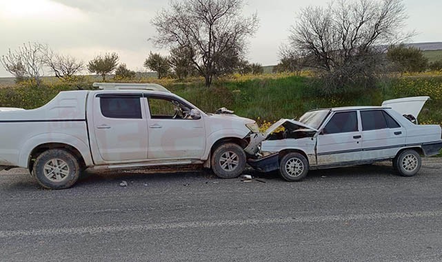 Karaköprü'de trafik kazası: 2 yaralı