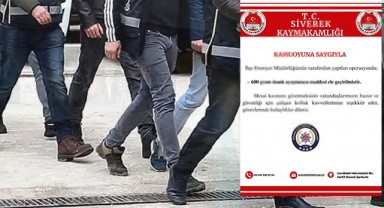 Kaymakamlık paylaştı! Siverek'te uyuşturucu operasyonu
