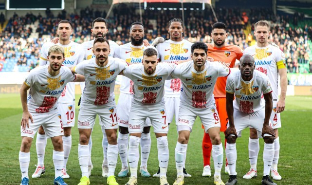 Kayserispor'da hedef 38 puan