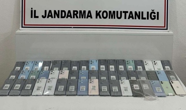 Komşu ilde 1 milyon lira değerinde kaçak telefon ele geçirildi
