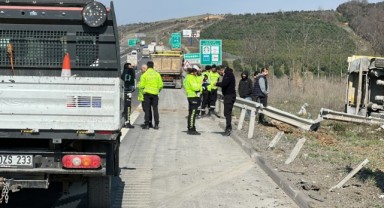 Kuzey Marmara Otoyolu’nda kaza: 1 yaralı