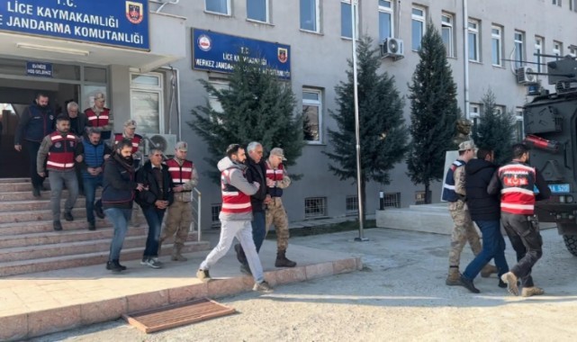 Lice'de 116 kilogram esrar ele geçirildi
