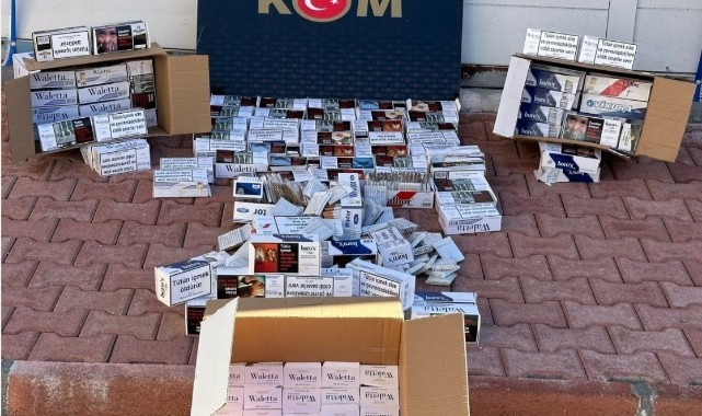 Malatya’da kaçak alkol ile makaron ele geçirildi