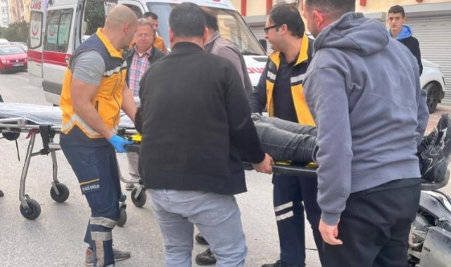 Manavgat’ta zincirleme kaza: 2 yaralı