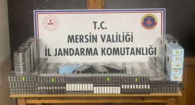 Mersin'de kaçak sigara operasyonu: 2 gözaltı