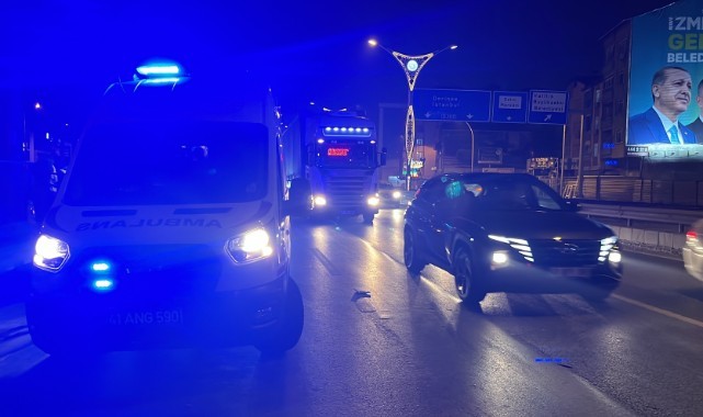 Motosiklet ile otomobil çarpıştı: 2 yaralı